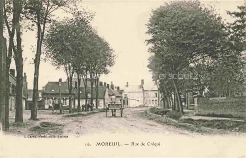 AK / Ansichtskarte Moreuil Montdidier 80 Somme Rue de Créqui