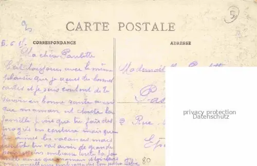 AK / Ansichtskarte Moreuil Montdidier 80 Somme Rue Thiers