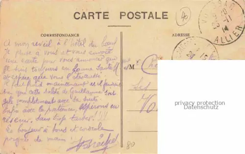 AK / Ansichtskarte Montdidier  Mondidier 80 Somme Entrée du cimetière Feldpost