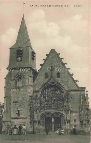AK / Ansichtskarte La Neuville-les-Corbie AMIENS 80 Somme Eglise Kirche