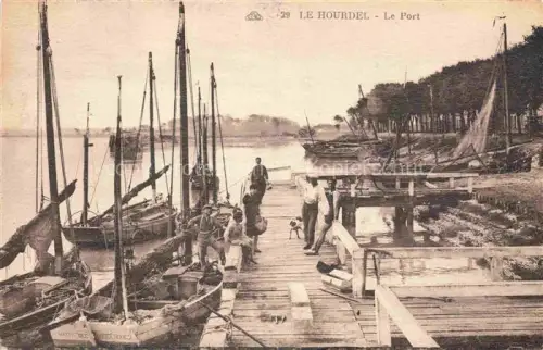 AK / Ansichtskarte Le Hourdel Cayeux-sur-Mer Abbeville 80 Somme Le port