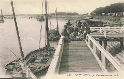 AK / Ansichtskarte Le Hourdel Cayeux-sur-Mer Abbeville 80 Somme Aux port