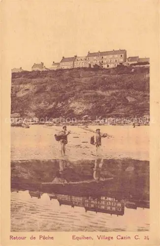 AK / Ansichtskarte Equihen-Plage 62 Pas-de-Calais Retour de pêche