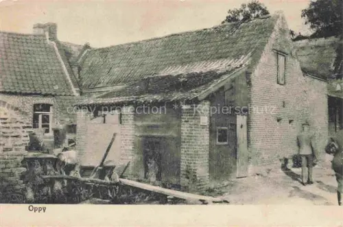 AK / Ansichtskarte Oppy ARRAS 62 Pas-de-Calais Dorfpartie Ruines Grande Guerre Truemmer 1. Weltkrieg