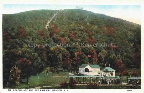 AK / Ansichtskarte Beacon New York USA Mt. Beacon and Incline Railway