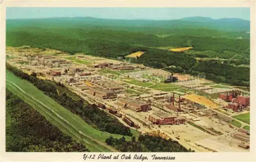 AK / Ansichtskarte Oak Ridge Tennessee USA The Atomic Energy Commission's Y-12 Plant aerial view