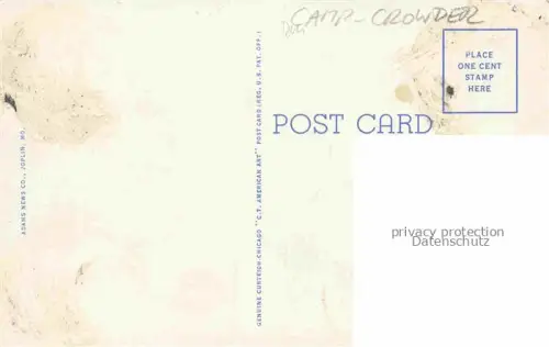 AK / Ansichtskarte Camp Crowder Fort Crowder Neosho Missouri USA Field House and Sports Arena Illustration