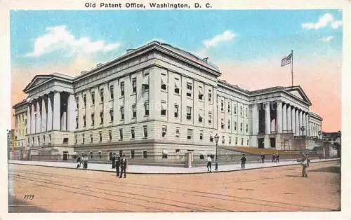 AK / Ansichtskarte WASHINGTON  DC USA Old Patent Office Illustration