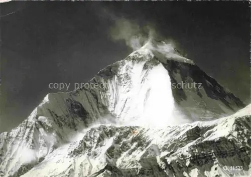 AK / Ansichtskarte Dhaulagiri 8222m Himalaya Nepal Gebirgspanorama