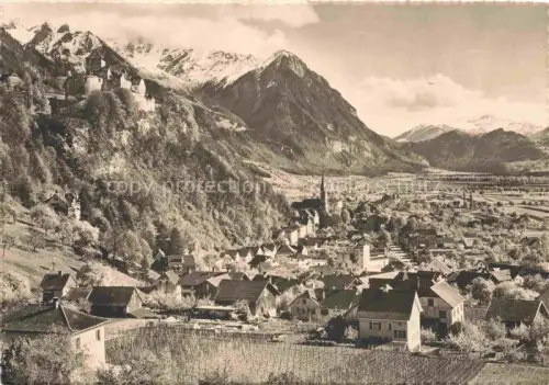 AK / Ansichtskarte Vaduz Liechtenstein FL Panorama
