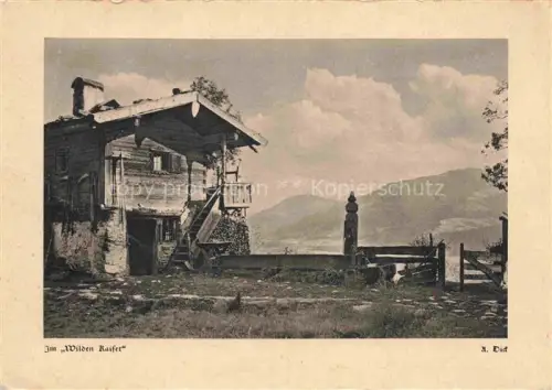 AK / Ansichtskarte Hiessling Weiler Kaisergebirge Tirol AT Teilansicht