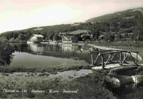 AK / Ansichtskarte Chienes Kiens Pustertal Bolzano IT Motiv am See