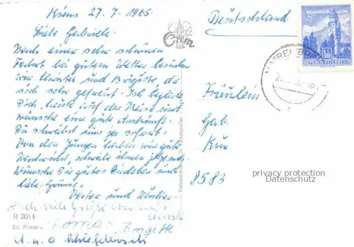 AK / Ansichtskarte Chienes Kiens Pustertal Bolzano IT Motiv am See