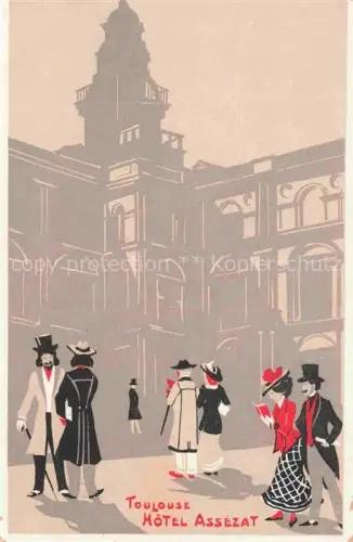 AK / Ansichtskarte TOULOUSE 31 Haute-Garonne Hotel Assezat la Depeche 