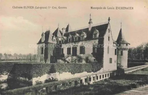 AK / Ansichtskarte Leognan Bordeaux 33 Gironde Monopole de Louis Eschenauer 