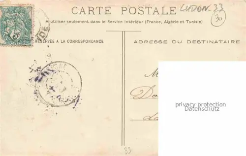 AK / Ansichtskarte Ludon-Medoc Bordeaux 33 Gironde Schloss Chateau D'Agassac Libourne 