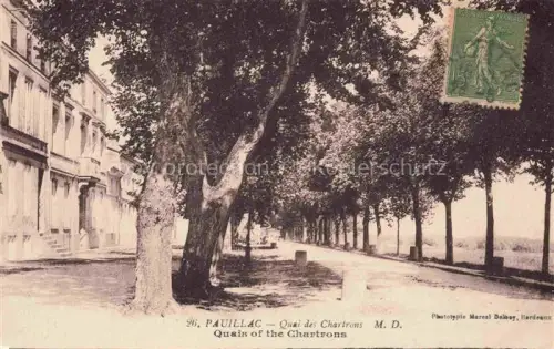 AK / Ansichtskarte Pauillac Lesparre-Medoc 33 Gironde Quai des Chartrons 