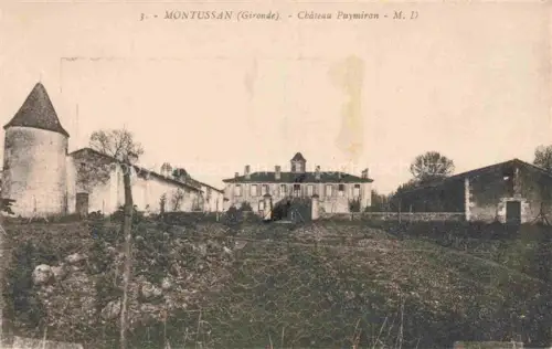 AK / Ansichtskarte Montussan Bordeaux 33 Gironde Schloss Chateau Puymiran 