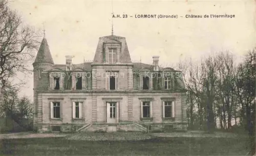AK / Ansichtskarte Lormont Bordeaux 33 Gironde Schloss Chateau de L'Hermitage 