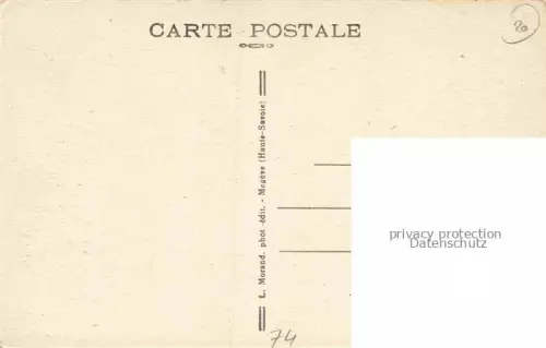 AK / Ansichtskarte Saint-Gervais-les-Bains 74 Haute-Savoie Hôtel Restaurant Mont Joly Palace entrée principale