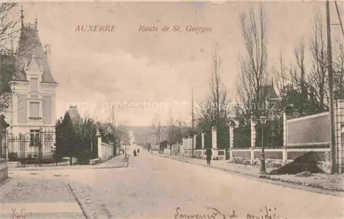 AK / Ansichtskarte Auxerre 89 Yonne Route de St. Georges