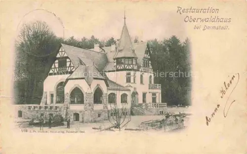 AK / Ansichtskarte DARMSTADT Hessen Restauration Oberwaldhaus