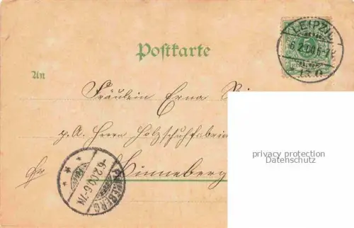 AK / Ansichtskarte LEIPZIG Sachsen Gewerbe-Ausstellung Reformierte Kirche Boerse