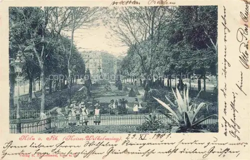 AK / Ansichtskarte KoeLN  RHEIN Kaiser-Wilhelm-Ring Park