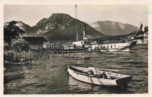 AK / Ansichtskarte Saint-Jorioz Annecy 74 Haute-Savoie Le port