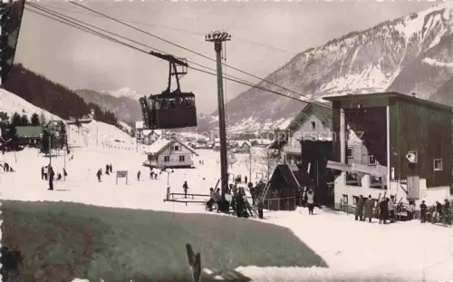 AK / Ansichtskarte Morzine Thonon-les-Bains 74 Haute-Savoie Le Téléférique du Pléney Sports d'hiver Alpes