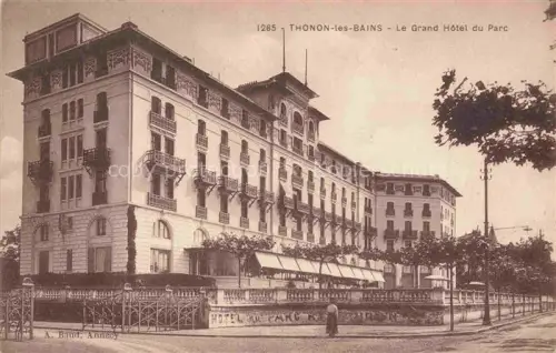 AK / Ansichtskarte Thonon-les-Bains 74 Haute-Savoie Le Grand Hôtel du Parc