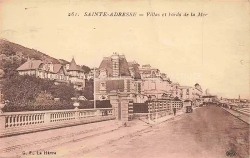 AK / Ansichtskarte SAINTE-ADREssE LE HAVRE 76 Seine-Maritime Villas et bords de la mer