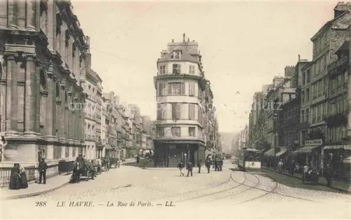AK / Ansichtskarte LE HAVRE 76 Rue de Paris