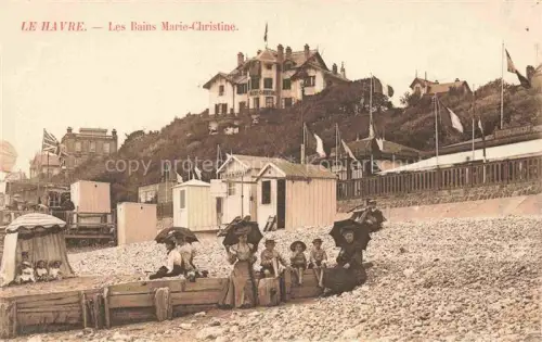 AK / Ansichtskarte LE HAVRE 76 Les Bains Marie-Christine