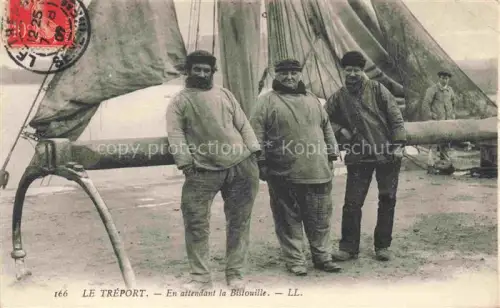 AK / Ansichtskarte LE TREPORT Dieppe 76 Seine-Maritime En attendant la Bistouille