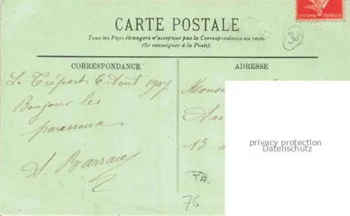 AK / Ansichtskarte LE TREPORT Dieppe 76 Seine-Maritime En attendant la Bistouille