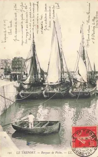 AK / Ansichtskarte LE TREPORT Dieppe 76 Seine-Maritime Barques de pêche