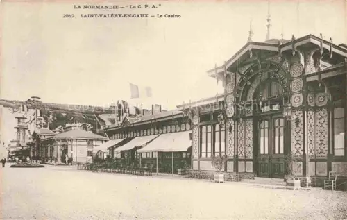 AK / Ansichtskarte Saint-Valery-en-Caux St-Valery-en-Caux 76 Seine-Maritime Le Casino