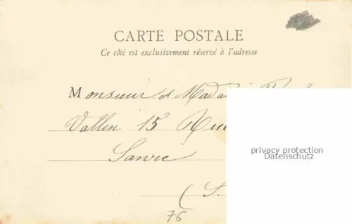 AK / Ansichtskarte FECAMP Le Havre 76 Seine-Maritime Le Tribunal de Commerce et la Fontaine Bigot