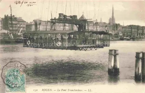 AK / Ansichtskarte ROUEN 76 Seine-Maritime Le Pont Transbordeur