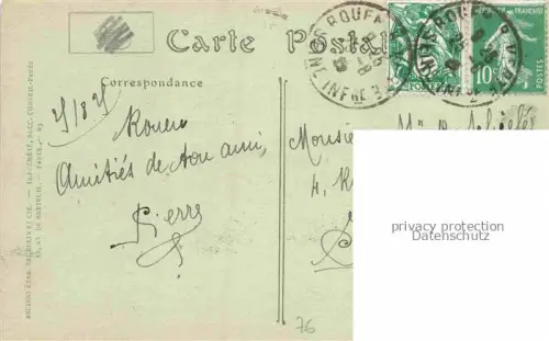 AK / Ansichtskarte ROUEN 76 Seine-Maritime Embarcadère des bateaux de La Bouille et le Quai de Paris