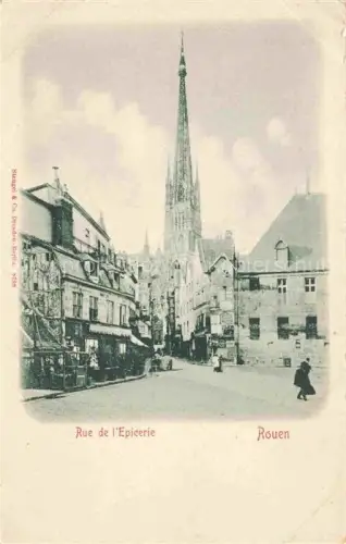 AK / Ansichtskarte ROUEN 76 Seine-Maritime Rue de l'Epicerie