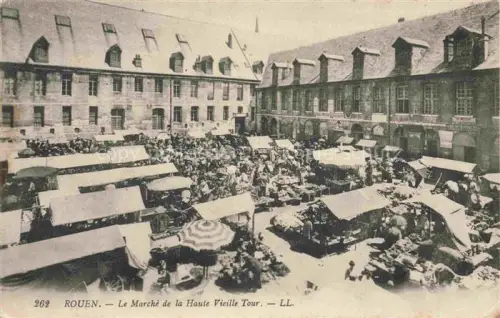 AK / Ansichtskarte ROUEN 76 Seine-Maritime Le Marché de la Haute Vieille Tour