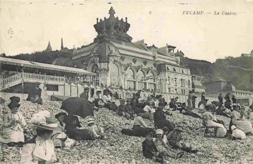 AK / Ansichtskarte FECAMP Le Havre 76 Seine-Maritime Le Casino et la plage