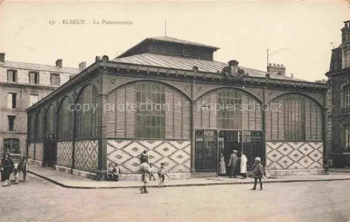 AK / Ansichtskarte ELBEUF Rouen 76 Seine-Maritime La Poissonnerie