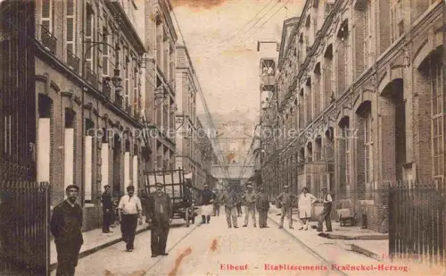 AK / Ansichtskarte ELBEUF Rouen 76 Seine-Maritime Etablissement Fraenckel-Herzog