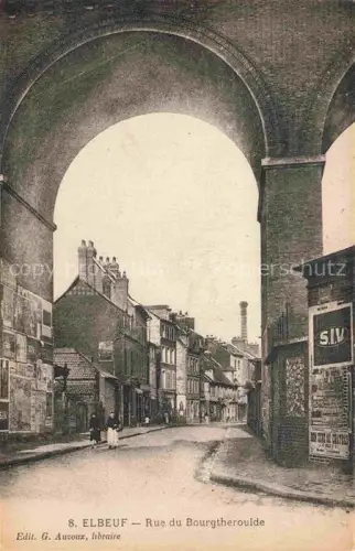 AK / Ansichtskarte ELBEUF Rouen 76 Seine-Maritime Rue du Bourgtheroulde