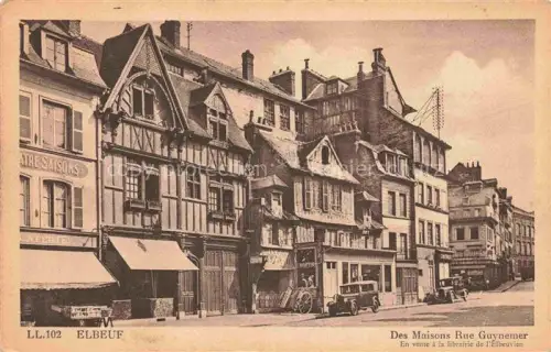 AK / Ansichtskarte ELBEUF Rouen 76 Seine-Maritime Des vieilles maisons Rue Guynemer