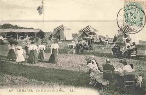 AK / Ansichtskarte LE HAVRE 76 Sur la falaise de la Hève