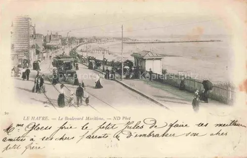 AK / Ansichtskarte LE HAVRE 76 Le Boulevard Maritime